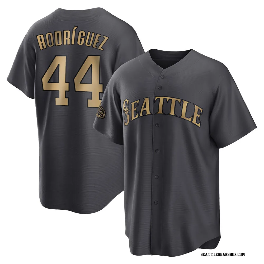 Julio Rodriguez Men's Replica Seattle Mariners Charcoal 2022 All